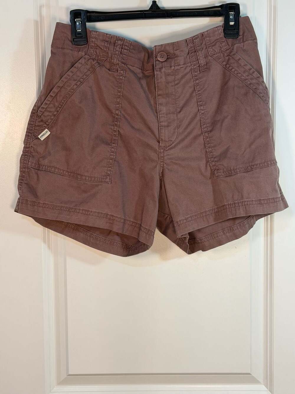 Magellan Outdoors Classic Fit Utility Shorts Size M Mauve